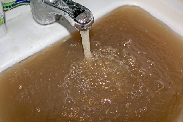 Do you have rust-colored water? What does that mean?
