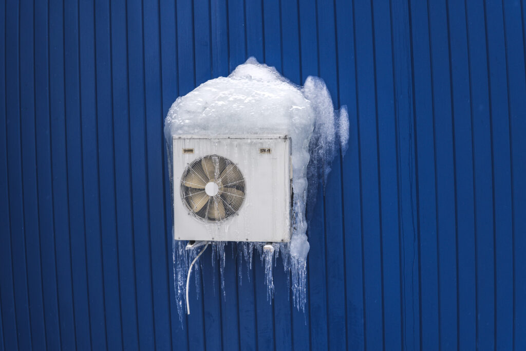 Heat Pump or Mini-Split Iced Over What Is Normal Defrost and What Is Not